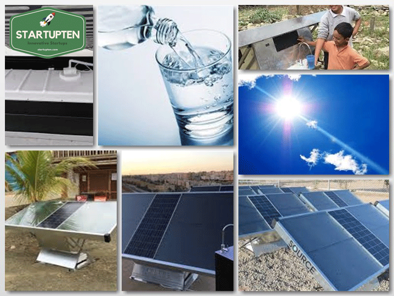 تولید آب با استفاده از انرژی نور خورشید ، آب خورشیدی